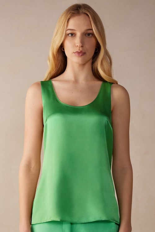 Silk and Modal Tank Top